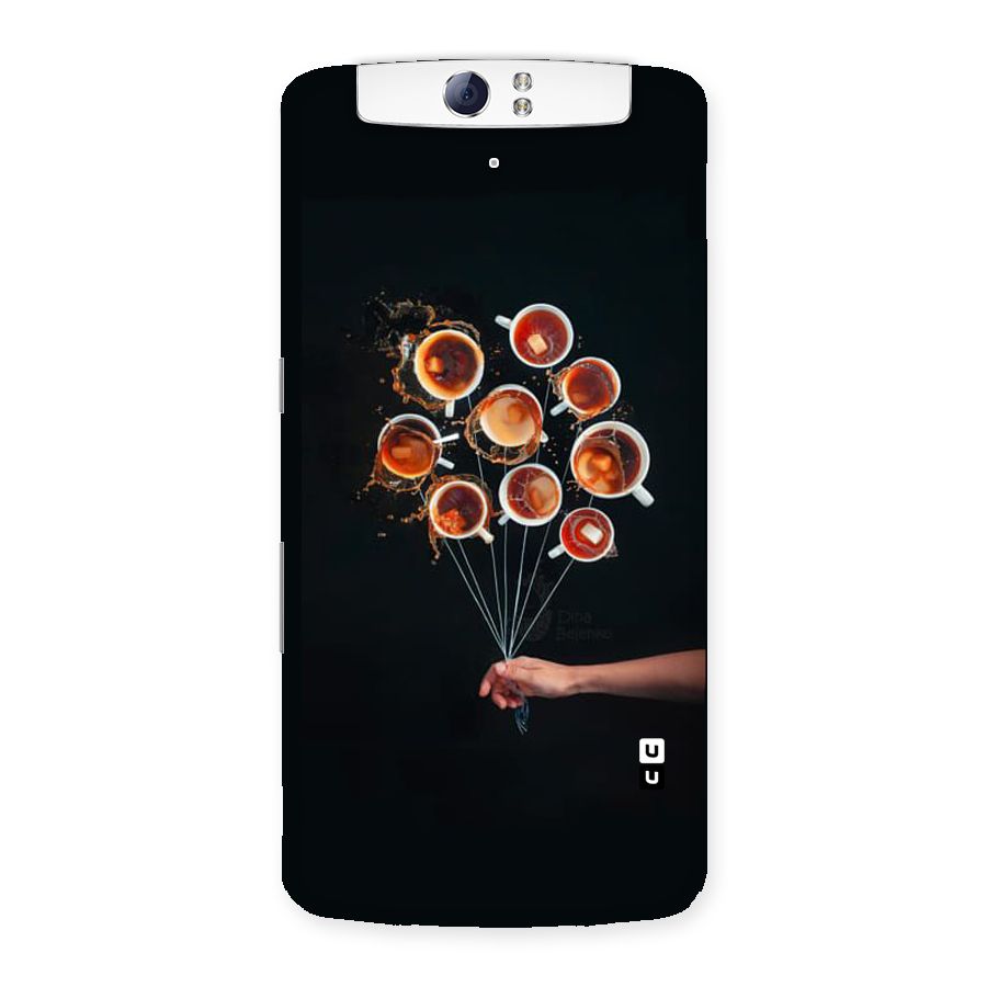 Coffee Balloon Back Case for Oppo N1