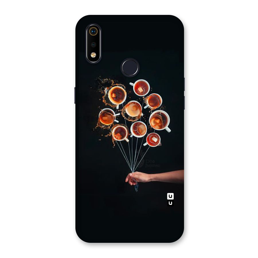 Coffee Balloon Back Case for Realme 3i