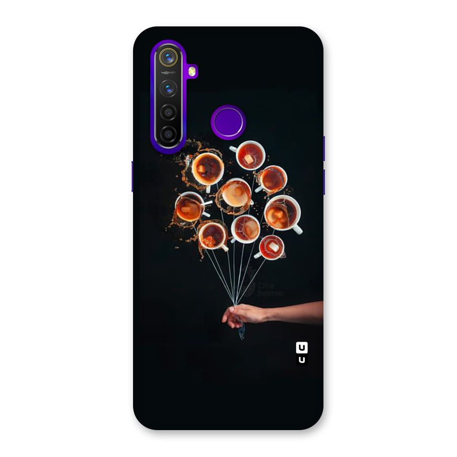 Coffee Balloon Back Case for Realme 5 Pro