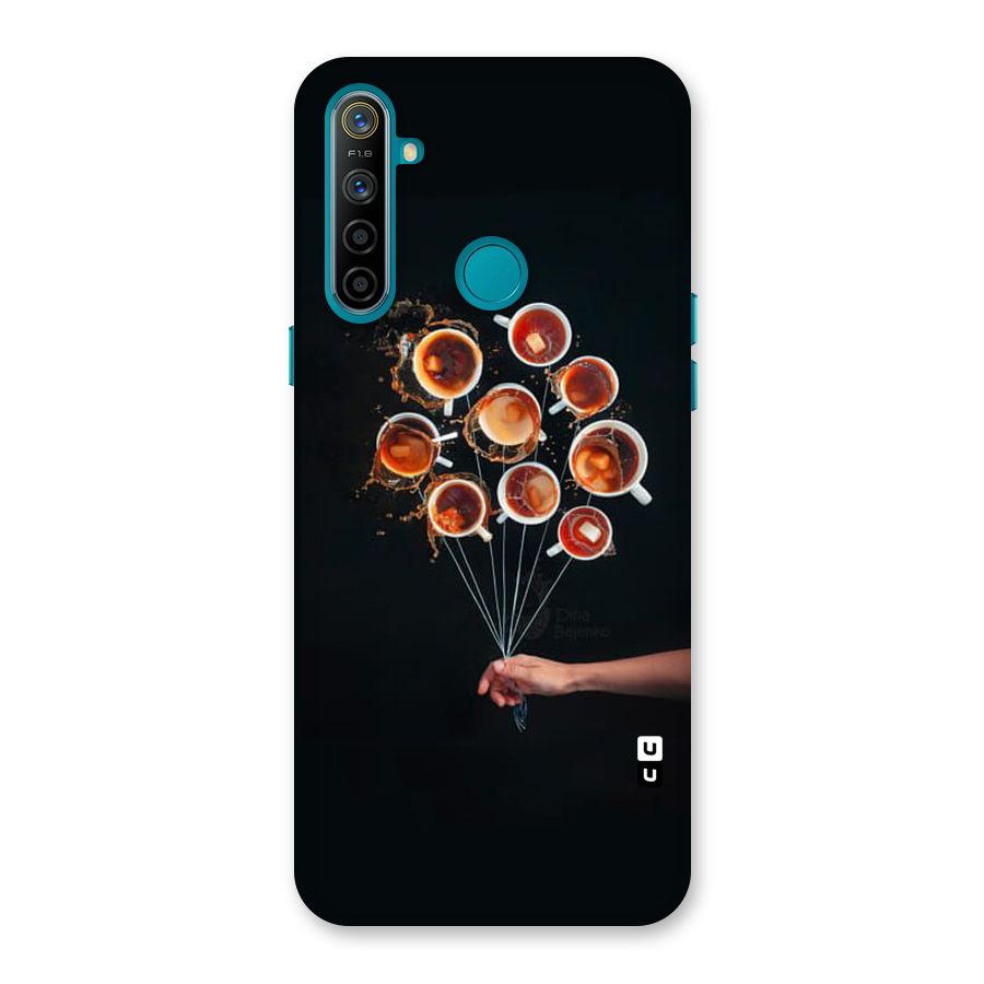 Coffee Balloon Back Case for Realme 5i