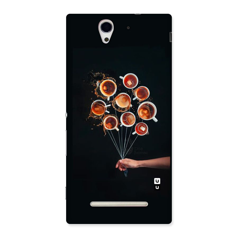Coffee Balloon Back Case for Sony Xperia C3