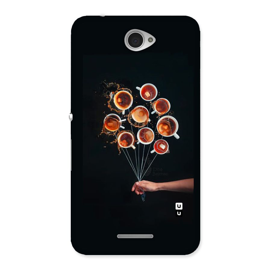 Coffee Balloon Back Case for Sony Xperia E4