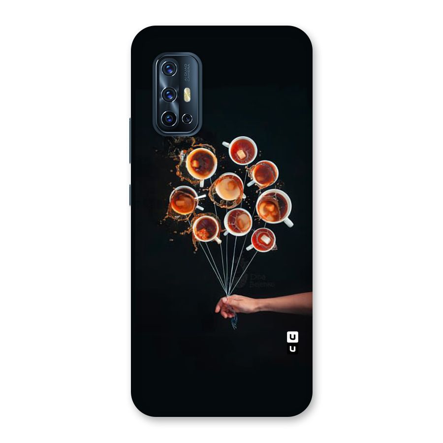 Coffee Balloon Back Case for Vivo V17