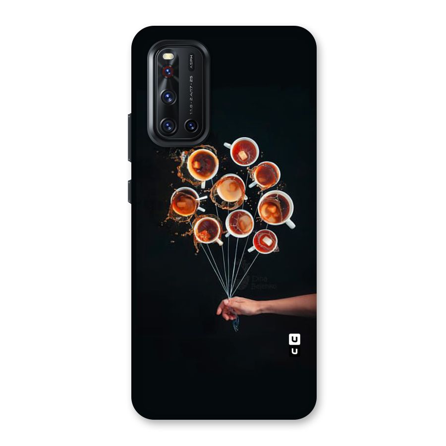 Coffee Balloon Back Case for Vivo V19