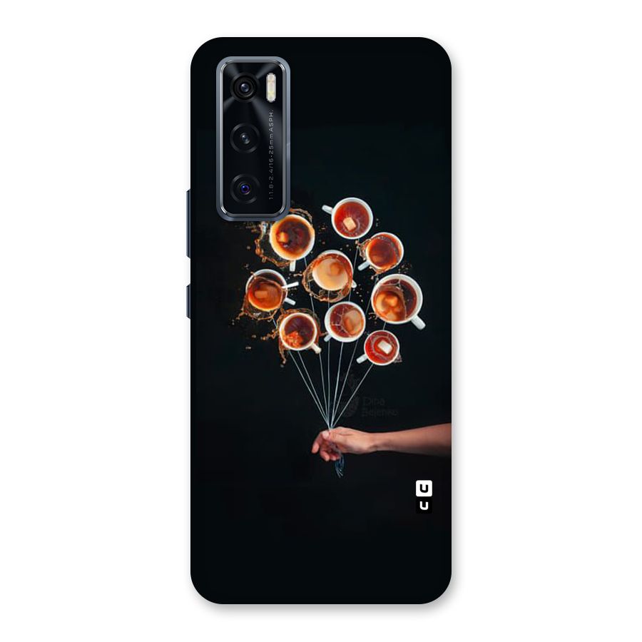 Coffee Balloon Back Case for Vivo V20 SE