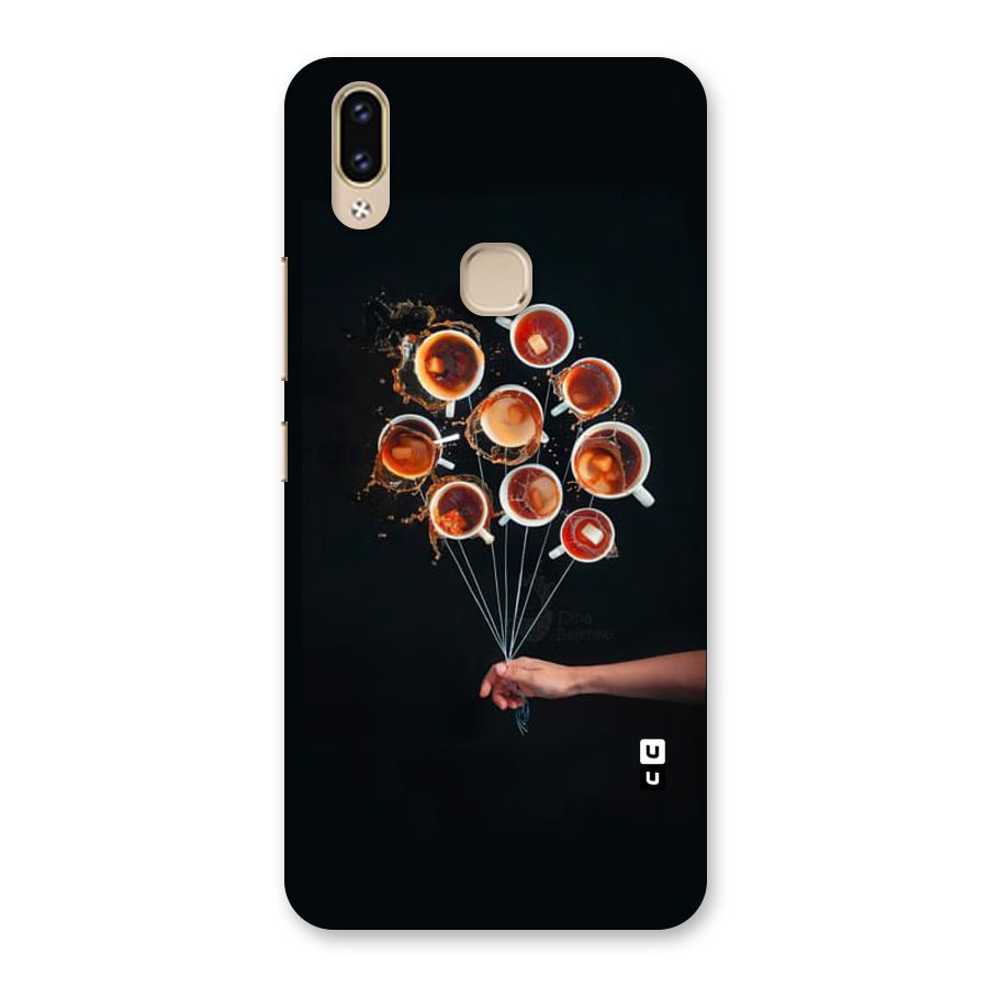 Coffee Balloon Back Case for Vivo V9 Youth