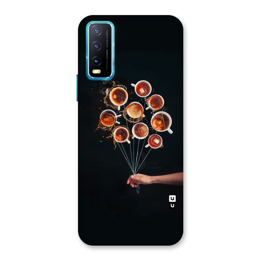 Coffee Balloon Back Case for Vivo Y20A