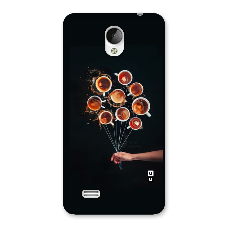 Coffee Balloon Back Case for Vivo Y21