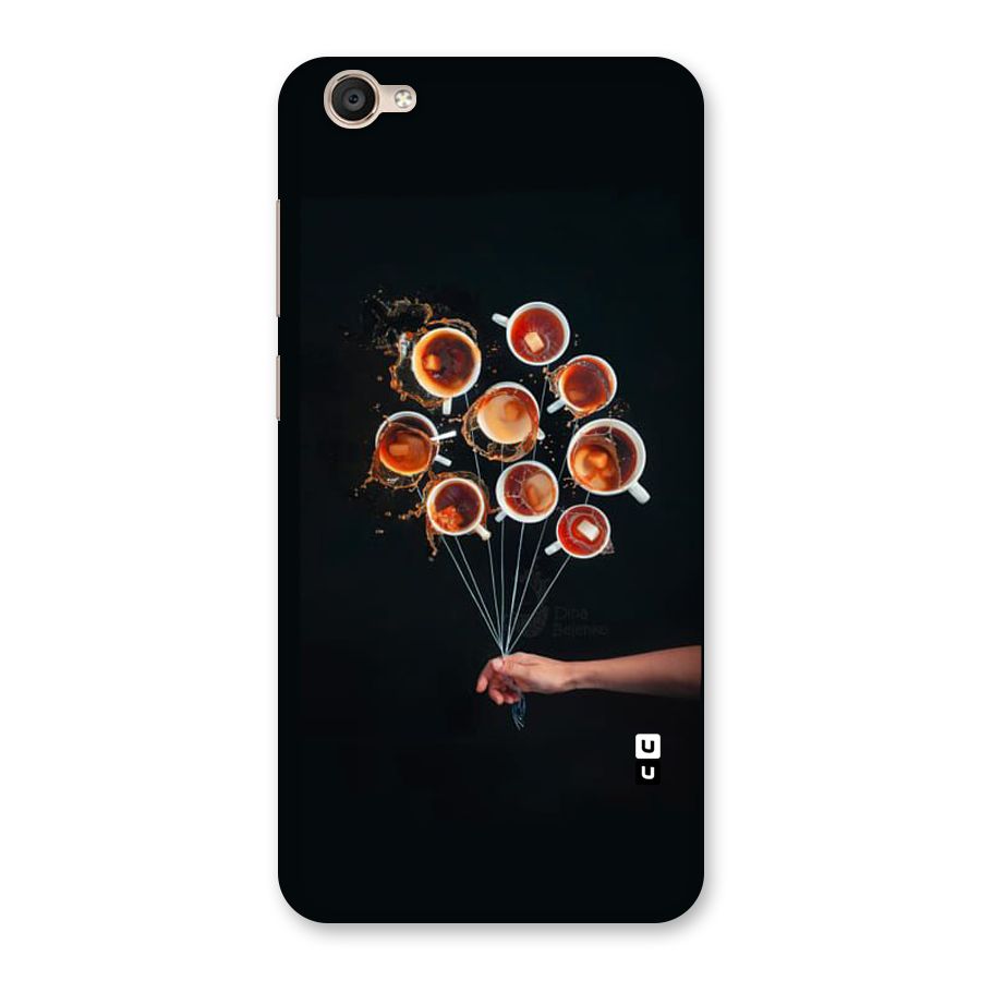 Coffee Balloon Back Case for Vivo Y55s