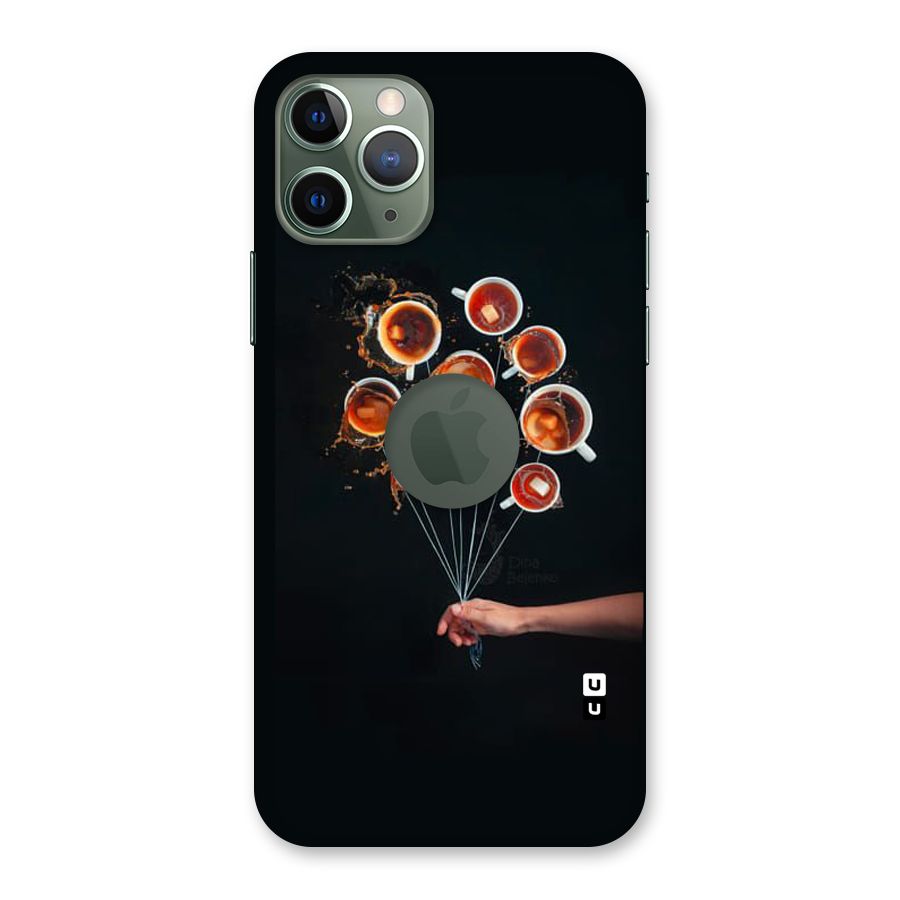 Coffee Balloon Back Case for iPhone 11 Pro Logo  Cut