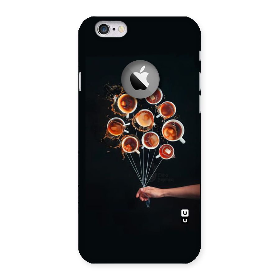 Coffee Balloon Back Case for iPhone 6 Logo Cut