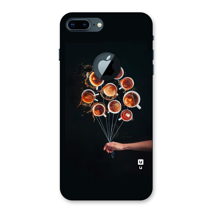 Coffee Balloon Back Case for iPhone 7 Plus Logo Cut