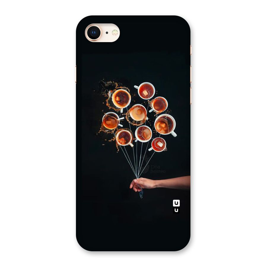 Coffee Balloon Back Case for iPhone 8