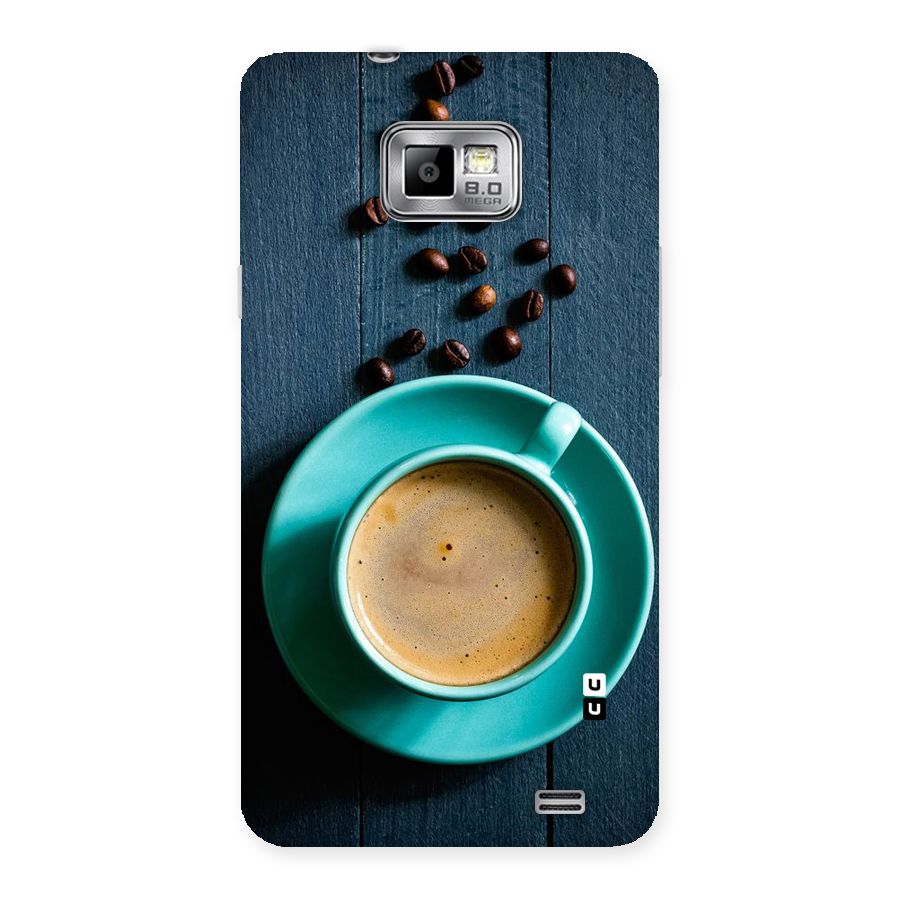 Coffee Beans and Cup Back Case for Galaxy S2