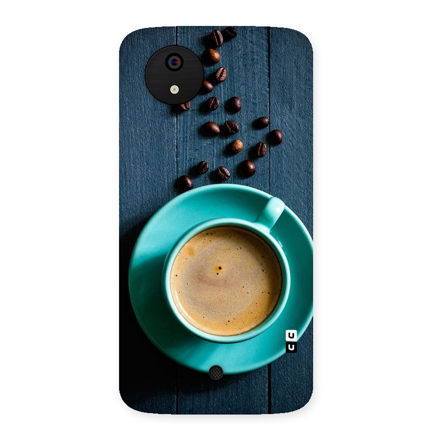 Coffee Beans and Cup Back Case for Micromax Canvas A1