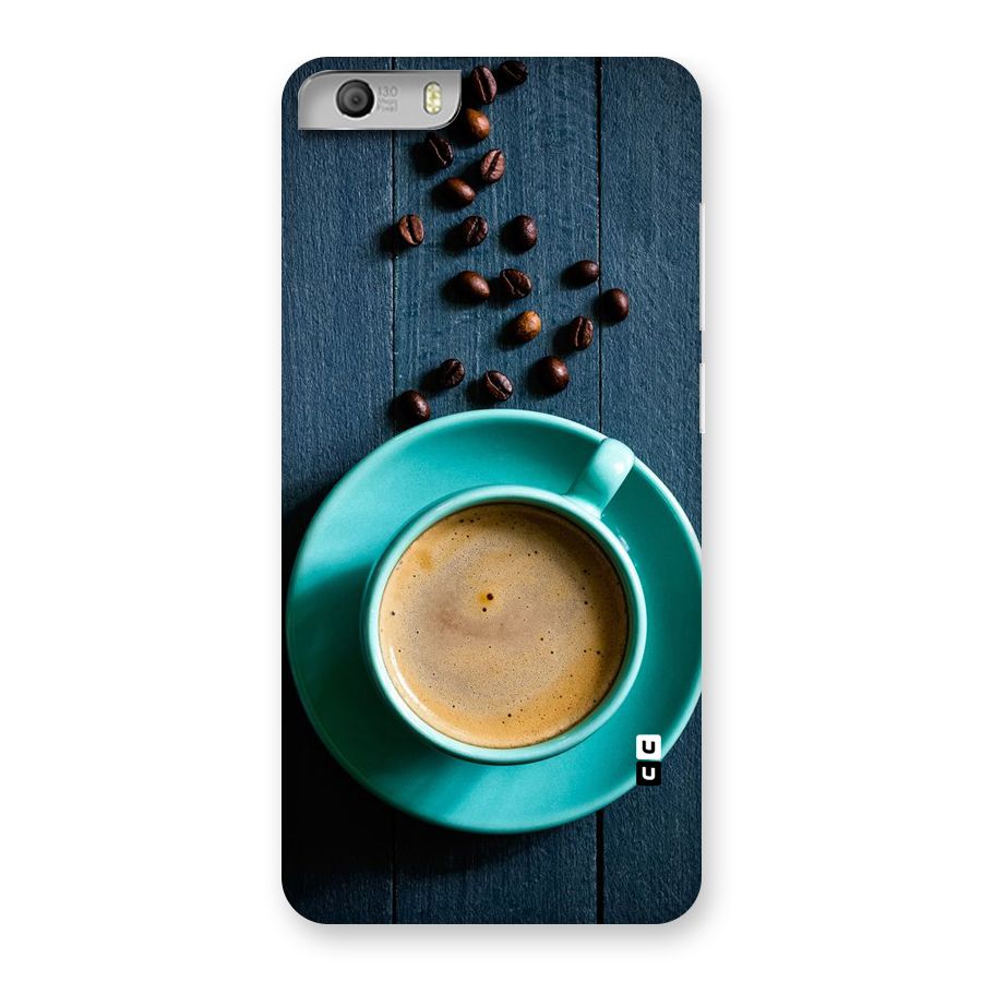 Coffee Beans and Cup Back Case for Micromax Canvas Knight 2