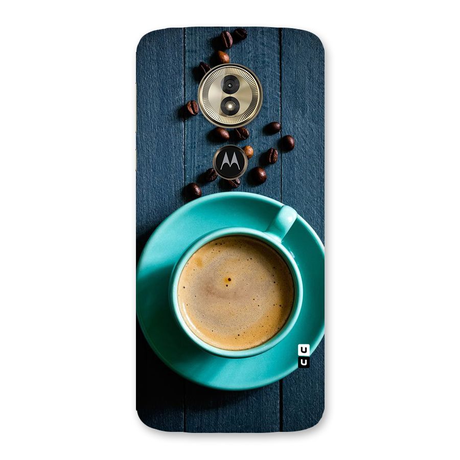 Coffee Beans and Cup Back Case for Moto G6 Play