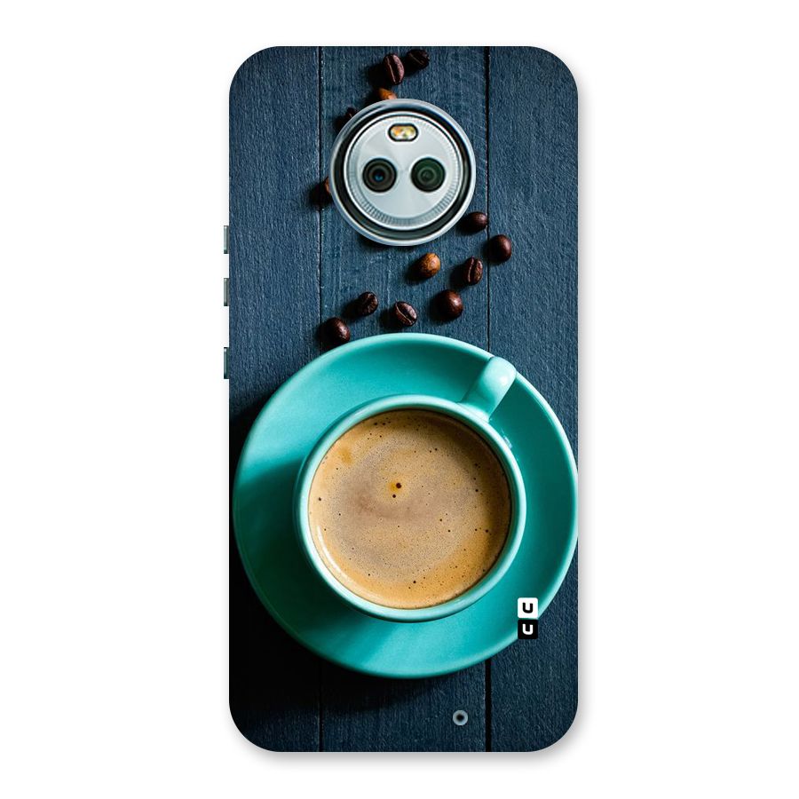 Coffee Beans and Cup Back Case for Moto X4