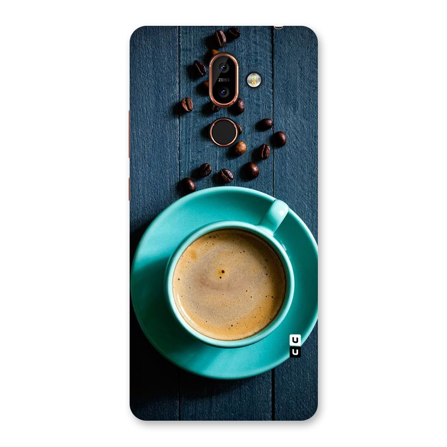Coffee Beans and Cup Back Case for Nokia 7 Plus