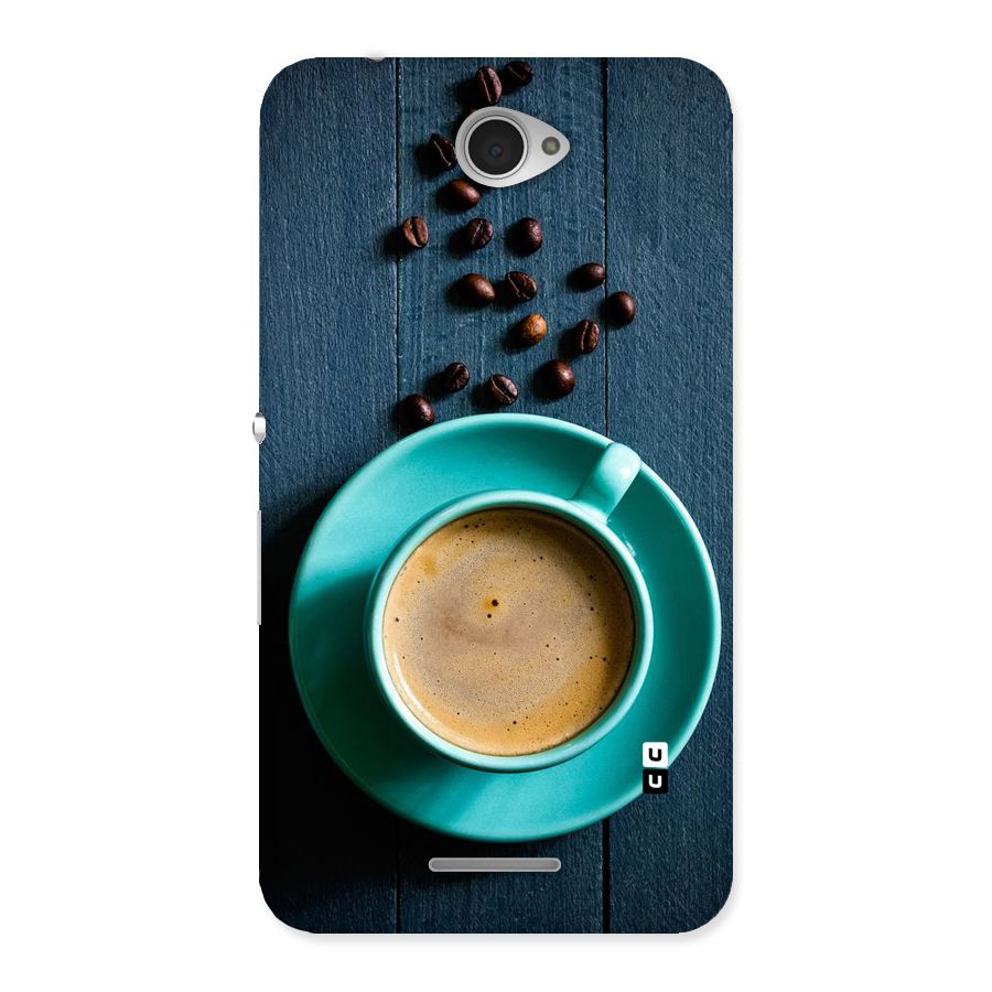 Coffee Beans and Cup Back Case for Sony Xperia E4