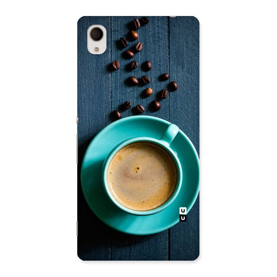 Coffee Beans and Cup Back Case for Sony Xperia M4