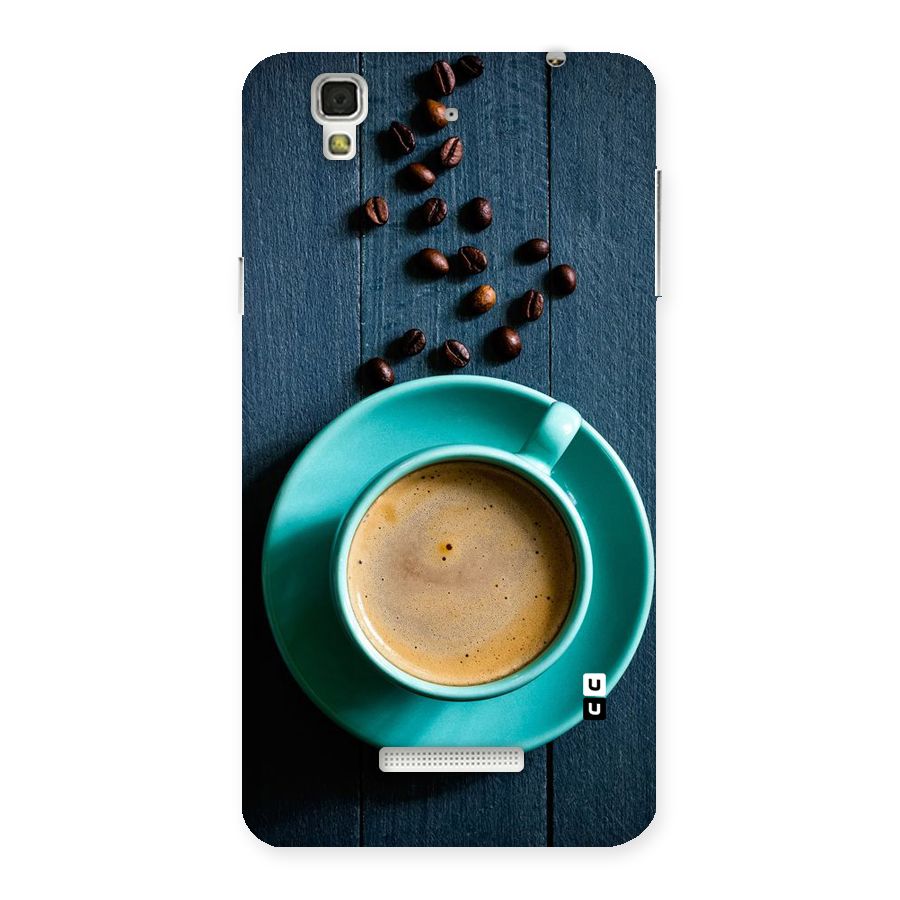 Coffee Beans and Cup Back Case for Yu Yureka