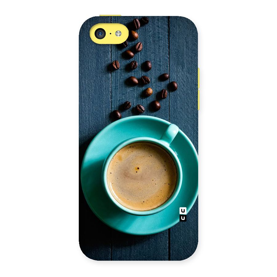 Coffee Beans and Cup Back Case for iPhone 5C