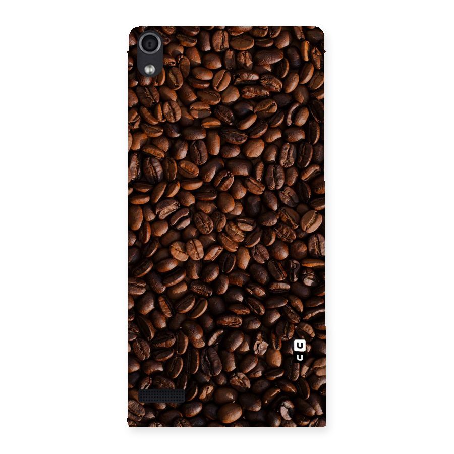 Coffee Beans Scattered Back Case for Ascend P6