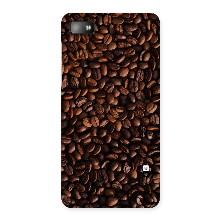 Coffee Beans Scattered Back Case for Blackberry Z10