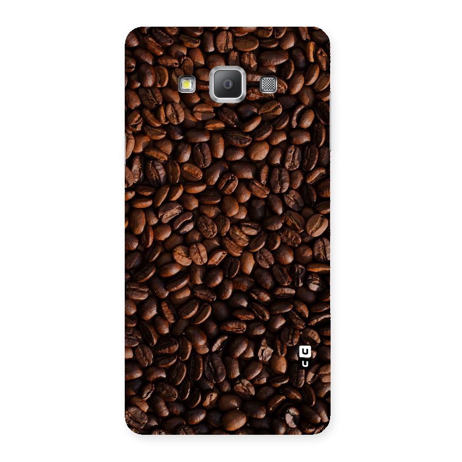 Coffee Beans Scattered Back Case for Galaxy A7