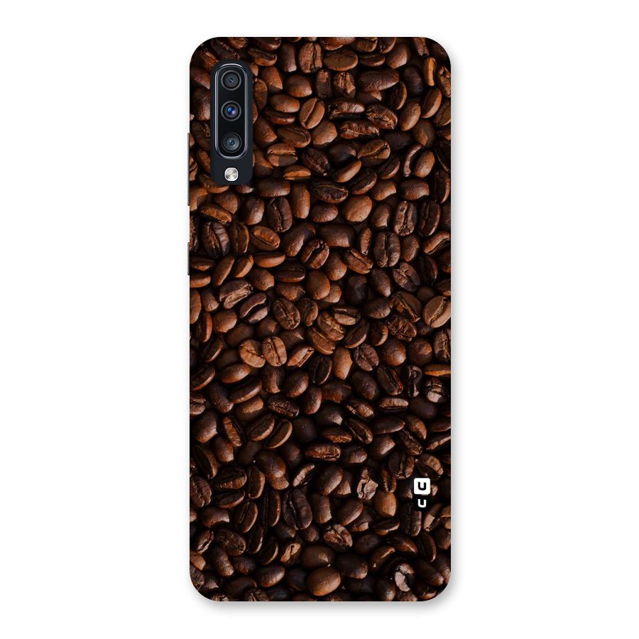 Coffee Beans Scattered Back Case for Galaxy A70