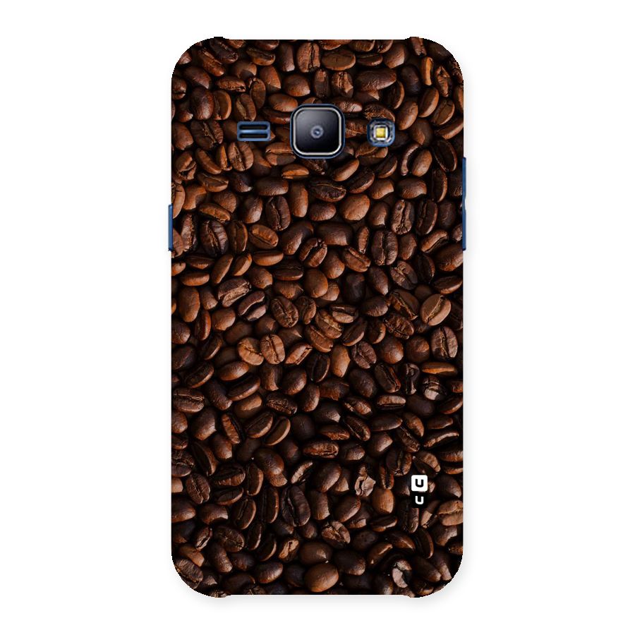 Coffee Beans Scattered Back Case for Galaxy J1