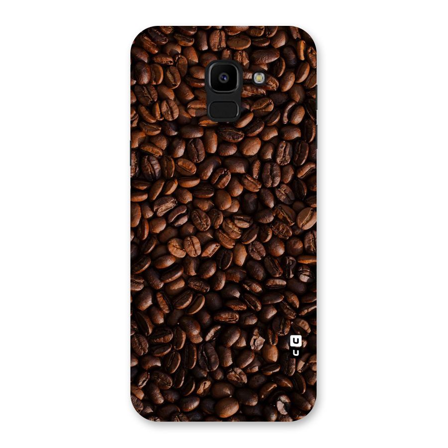 Coffee Beans Scattered Back Case for Galaxy J6