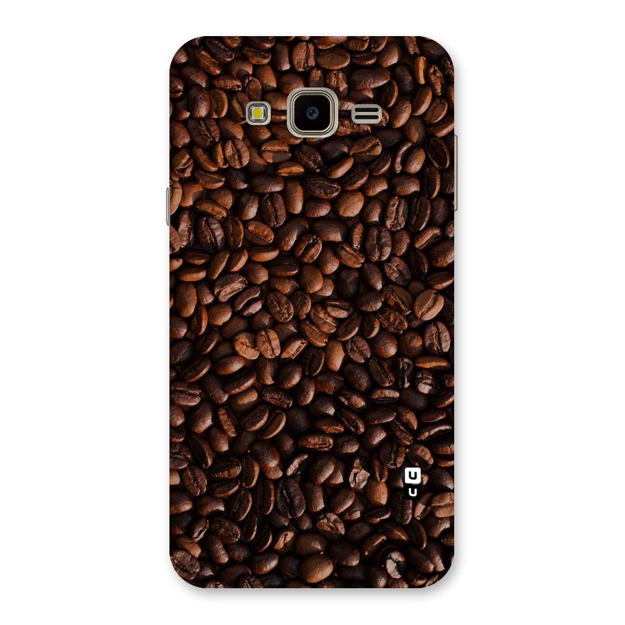 Coffee Beans Scattered Back Case for Galaxy J7 Nxt