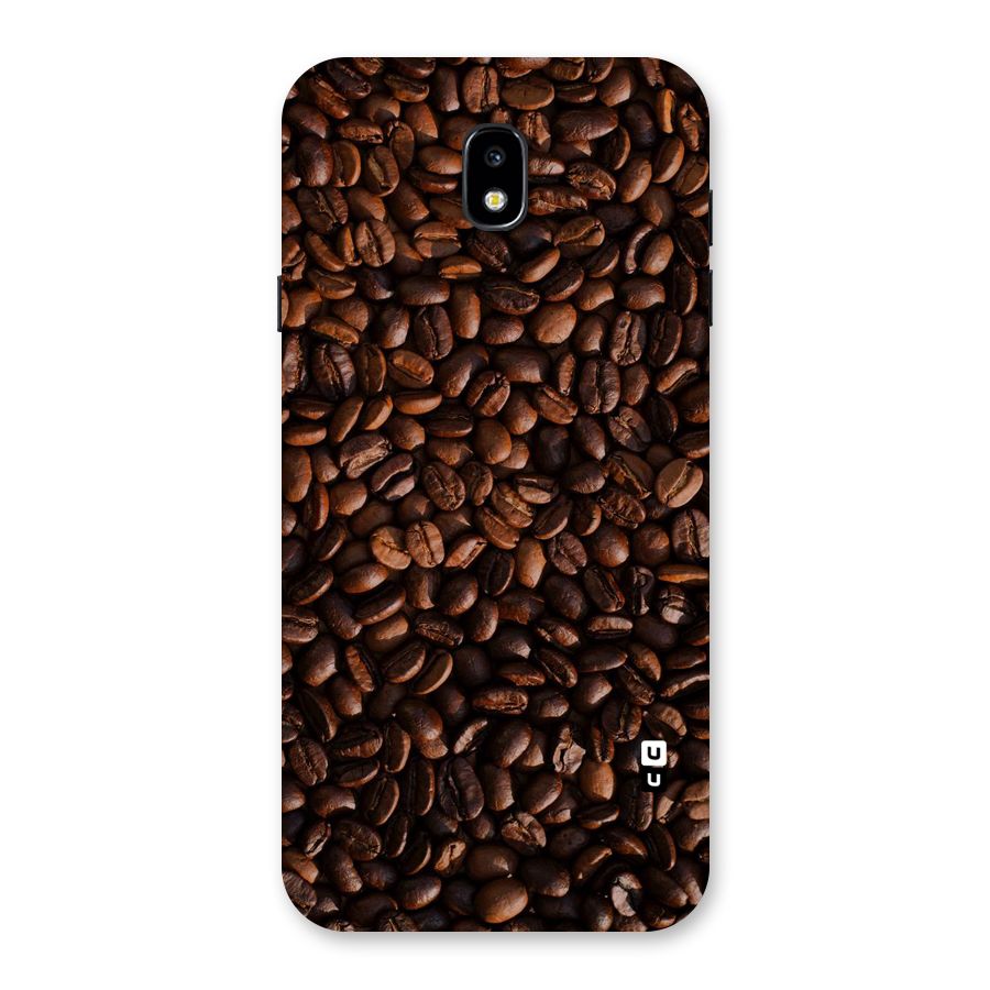 Coffee Beans Scattered Back Case for Galaxy J7 Pro