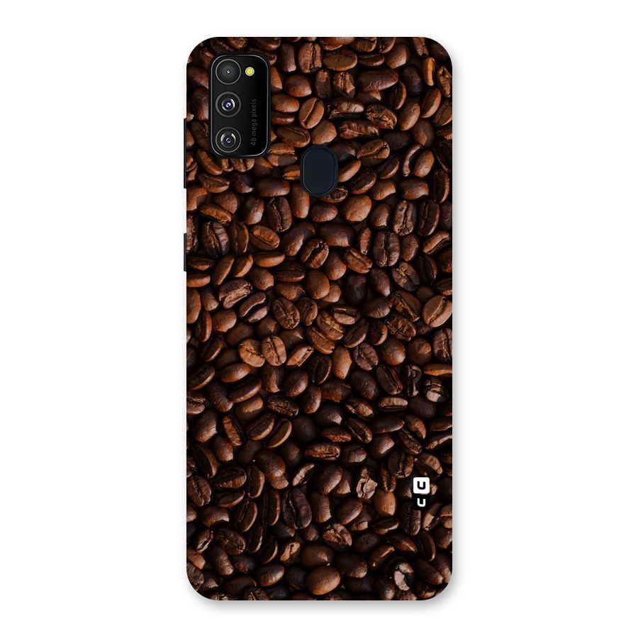 Coffee Beans Scattered Back Case for Galaxy M30s