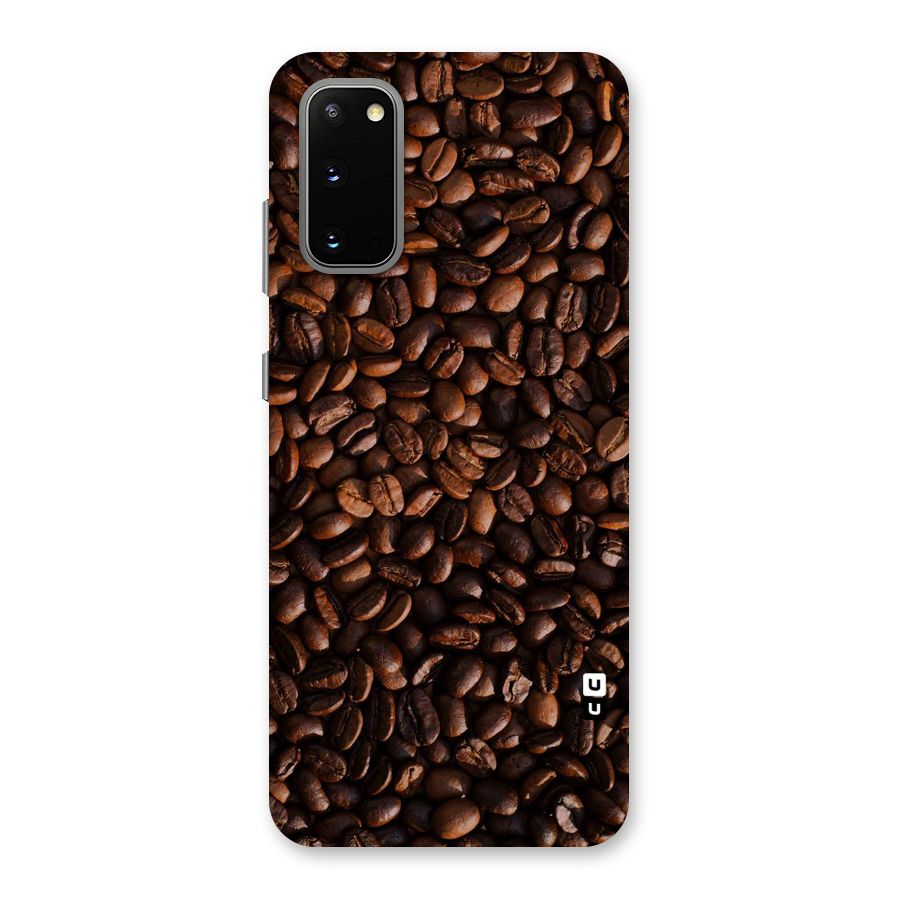 Coffee Beans Scattered Back Case for Galaxy S20