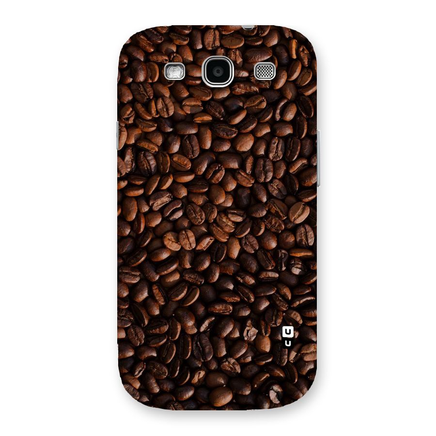 Coffee Beans Scattered Back Case for Galaxy S3
