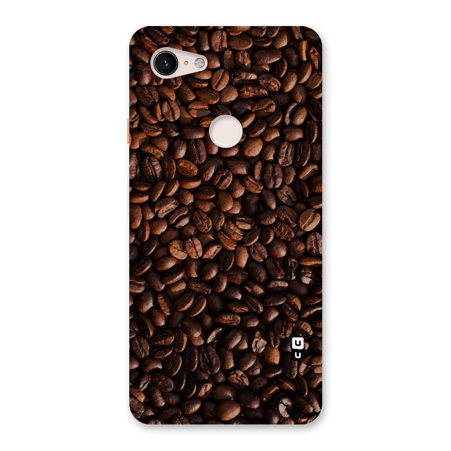 Coffee Beans Scattered Back Case for Google Pixel 3 XL