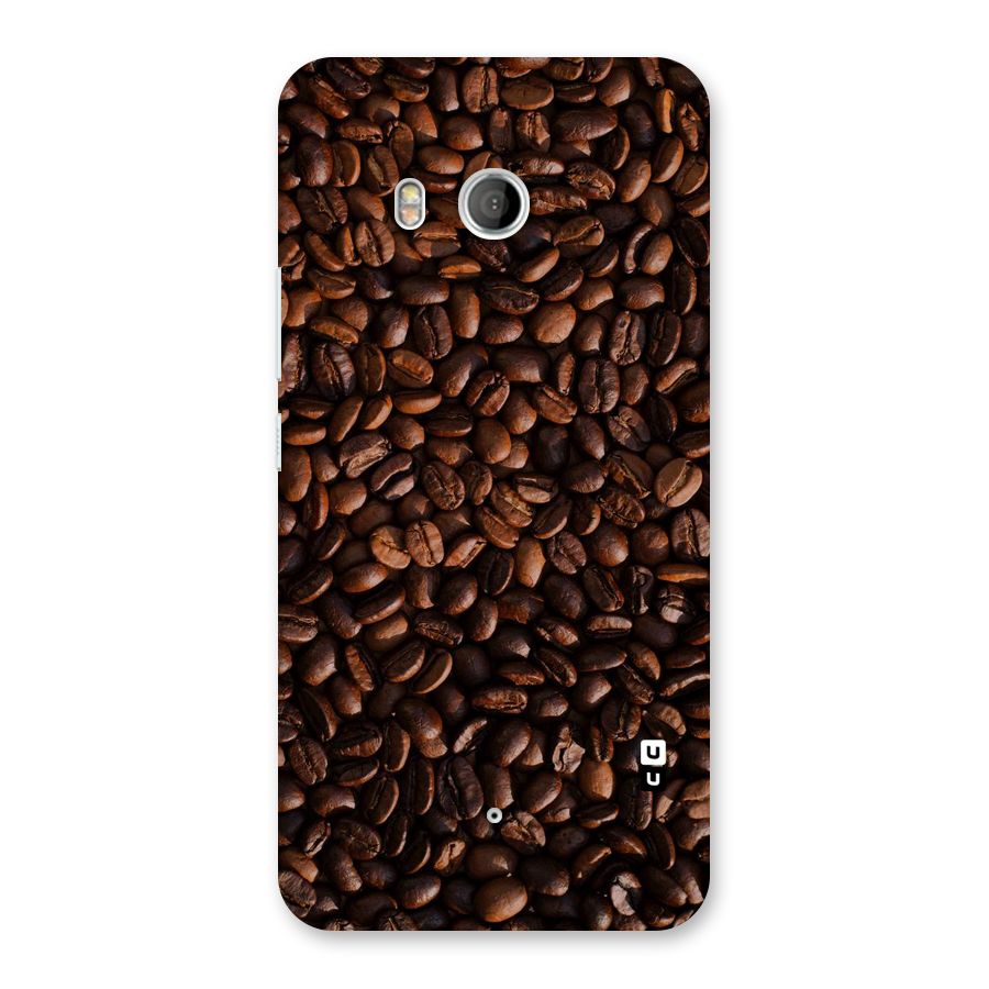 Coffee Beans Scattered Back Case for HTC U11