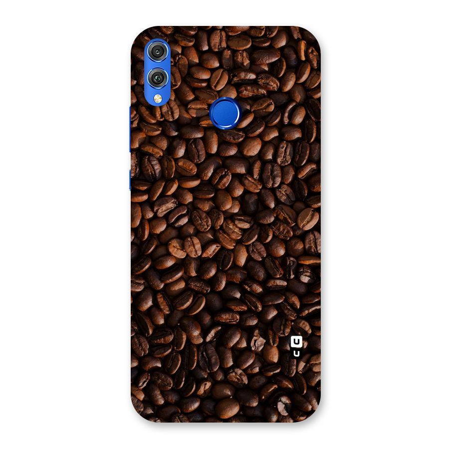 Coffee Beans Scattered Back Case for Honor 8X