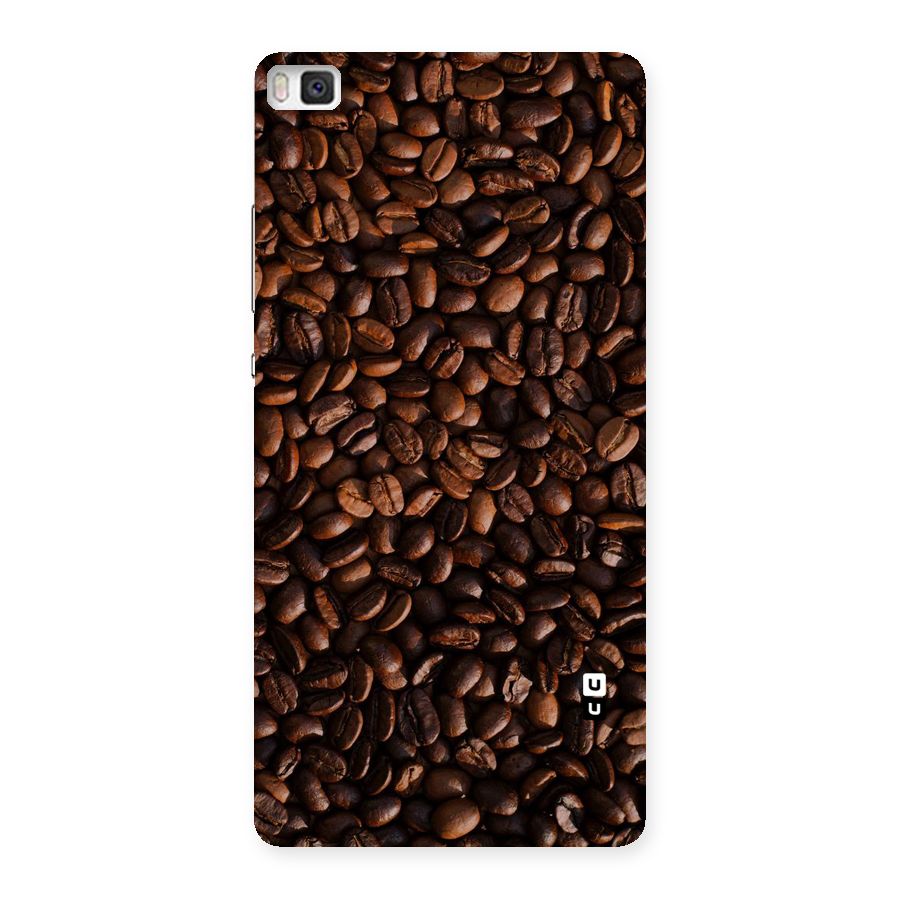 Coffee Beans Scattered Back Case for Huawei P8