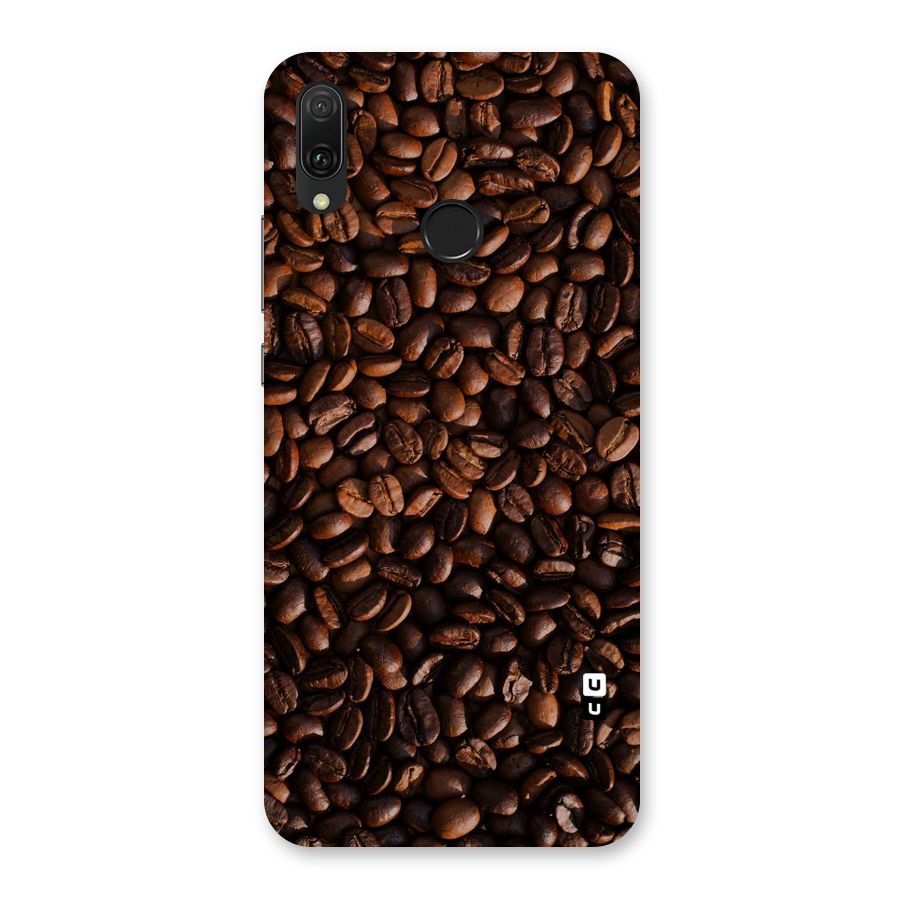Coffee Beans Scattered Back Case for Huawei Y9 (2019)