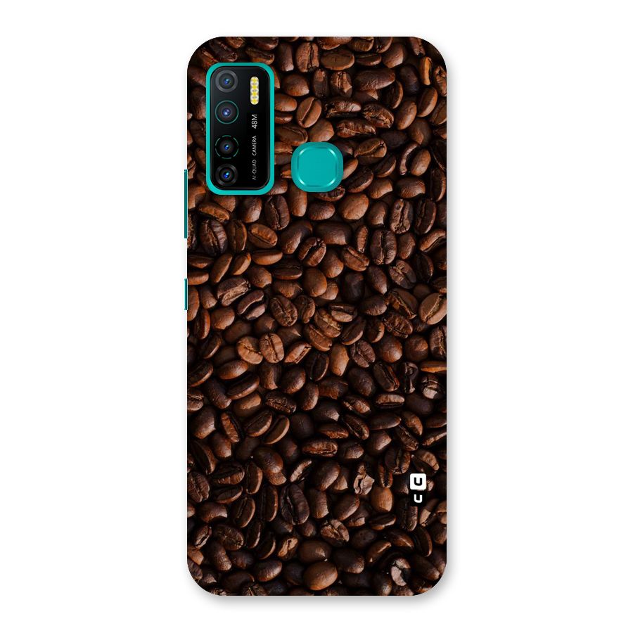 Coffee Beans Scattered Back Case for Infinix Hot 9 Pro