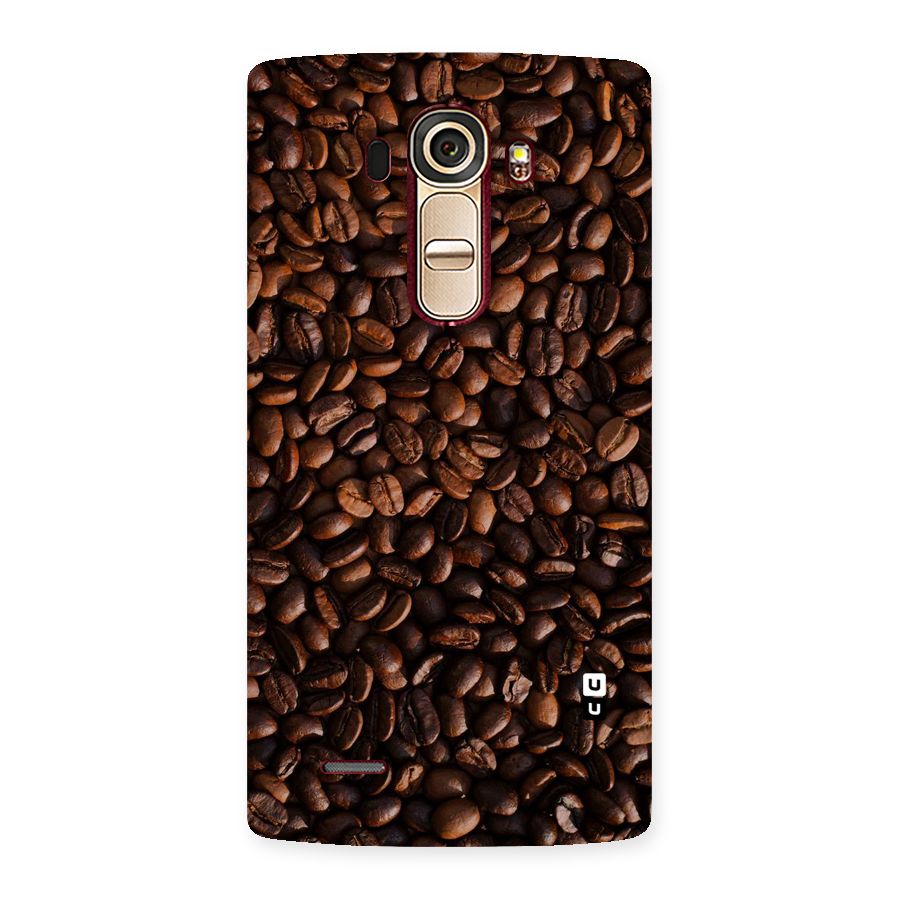 Coffee Beans Scattered Back Case for LG G4