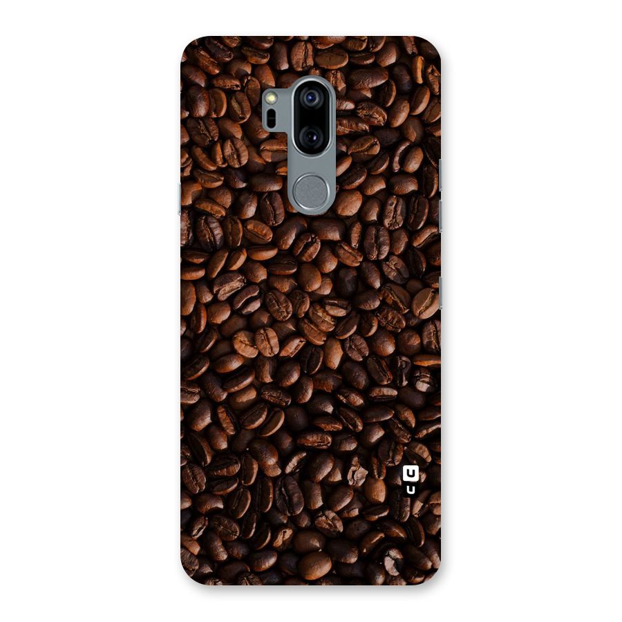 Coffee Beans Scattered Back Case for LG G7