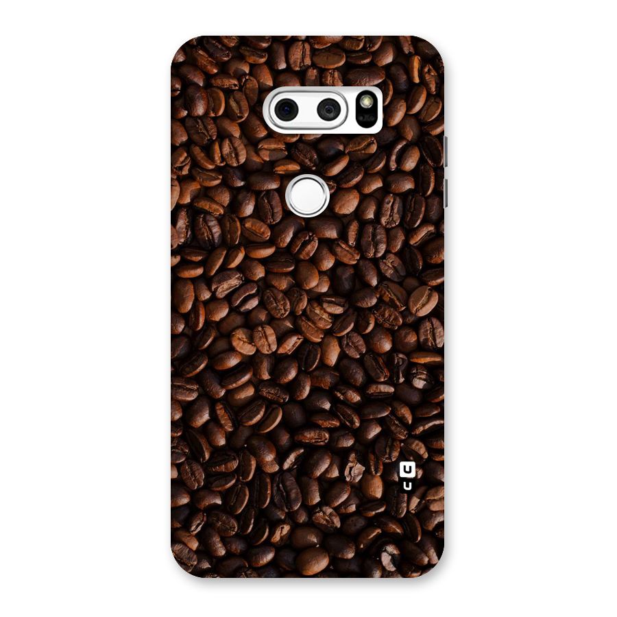 Coffee Beans Scattered Back Case for LG V30