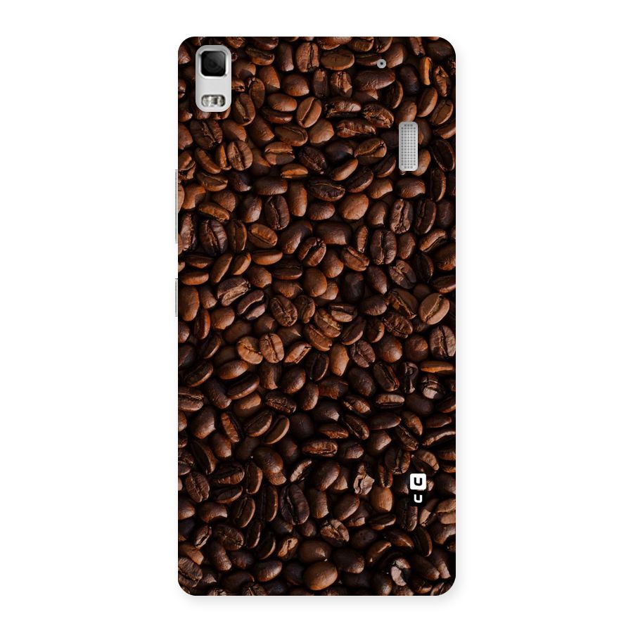 Coffee Beans Scattered Back Case for Lenovo K3 Note