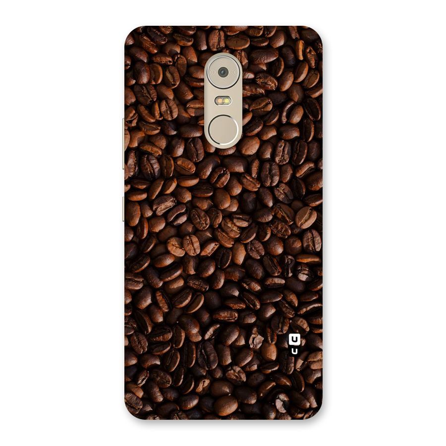 Coffee Beans Scattered Back Case for Lenovo K6 Note