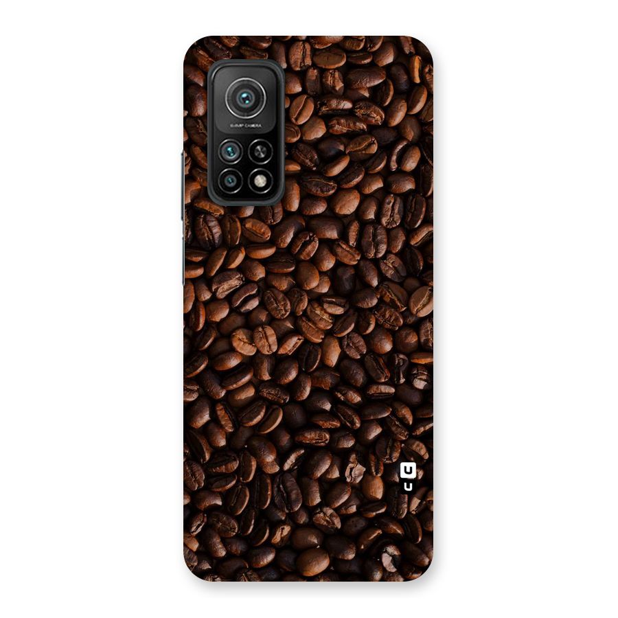 Coffee Beans Scattered Back Case for Mi 10T Pro 5G